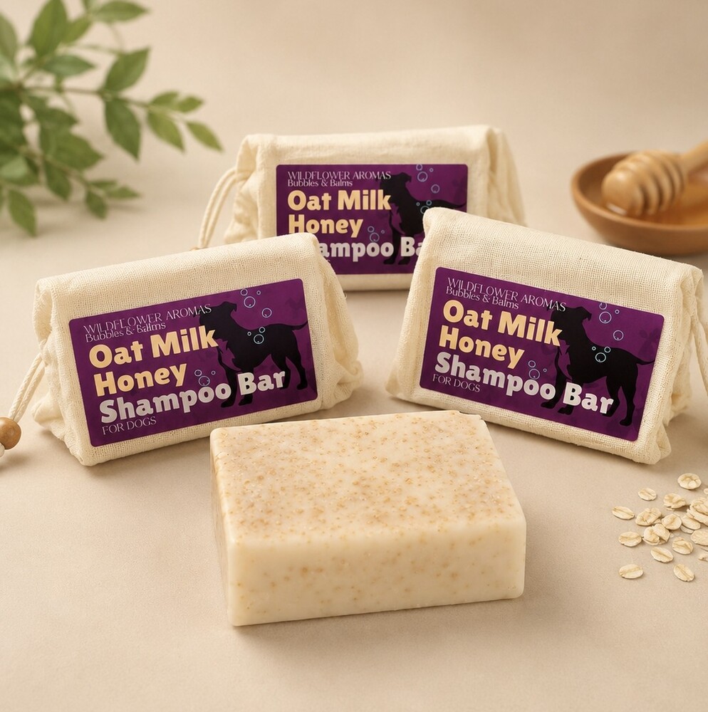 Oat Milk & Honey Dog Soap Bar