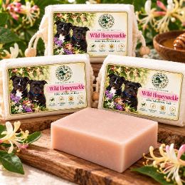 Wild Honeysuckle Dog Soap Bar