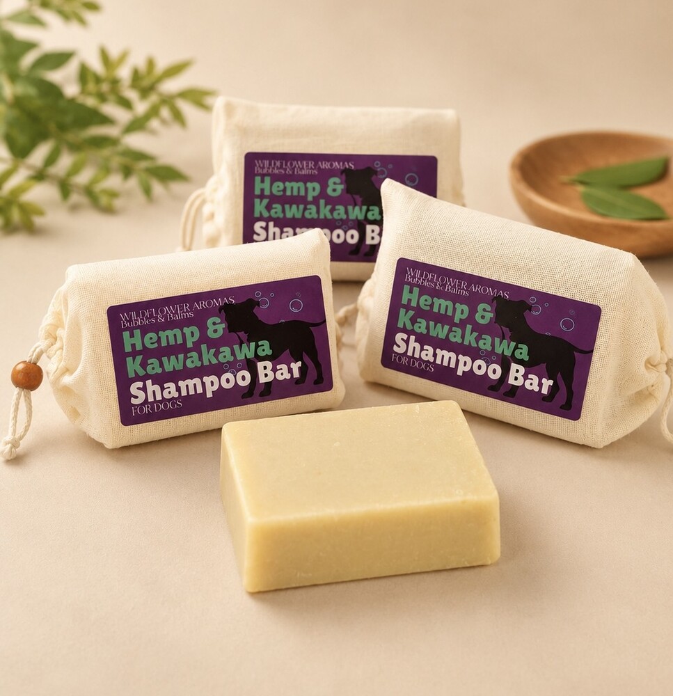Hemp & Kawakawa Dog Soap Bar