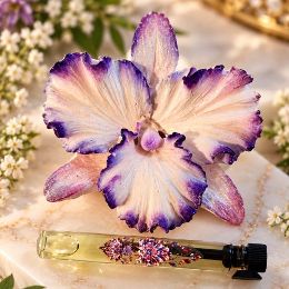 Purple Orchid Aroma Stone