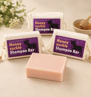 Wild Honeysuckle Dog Soap Bar